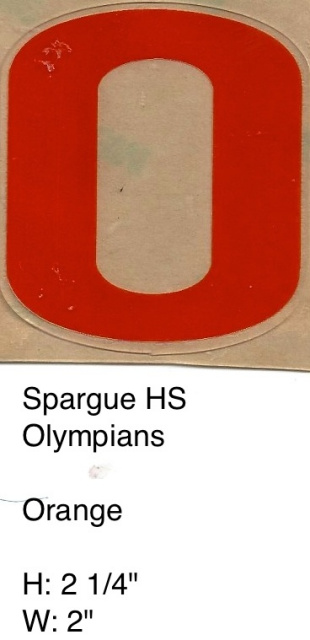 Sprague Olympians HS 2012 (OR)  Orange O